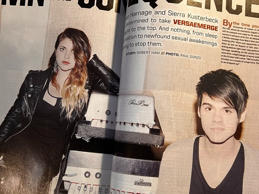 All Time Low 2012 Alternative Press Magazines AP Yellowcard Versaemerge Alex G