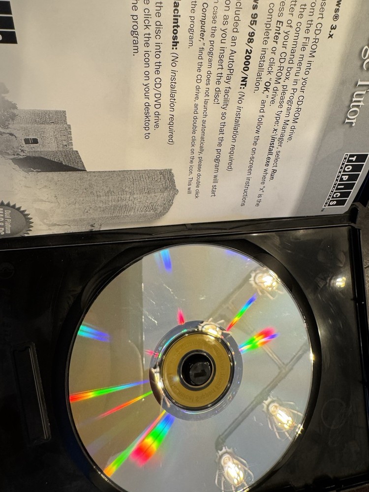 Instant Immersion Language Tutor (PC/Mac, 2001) CD-ROM – 9 Languages Euro Method