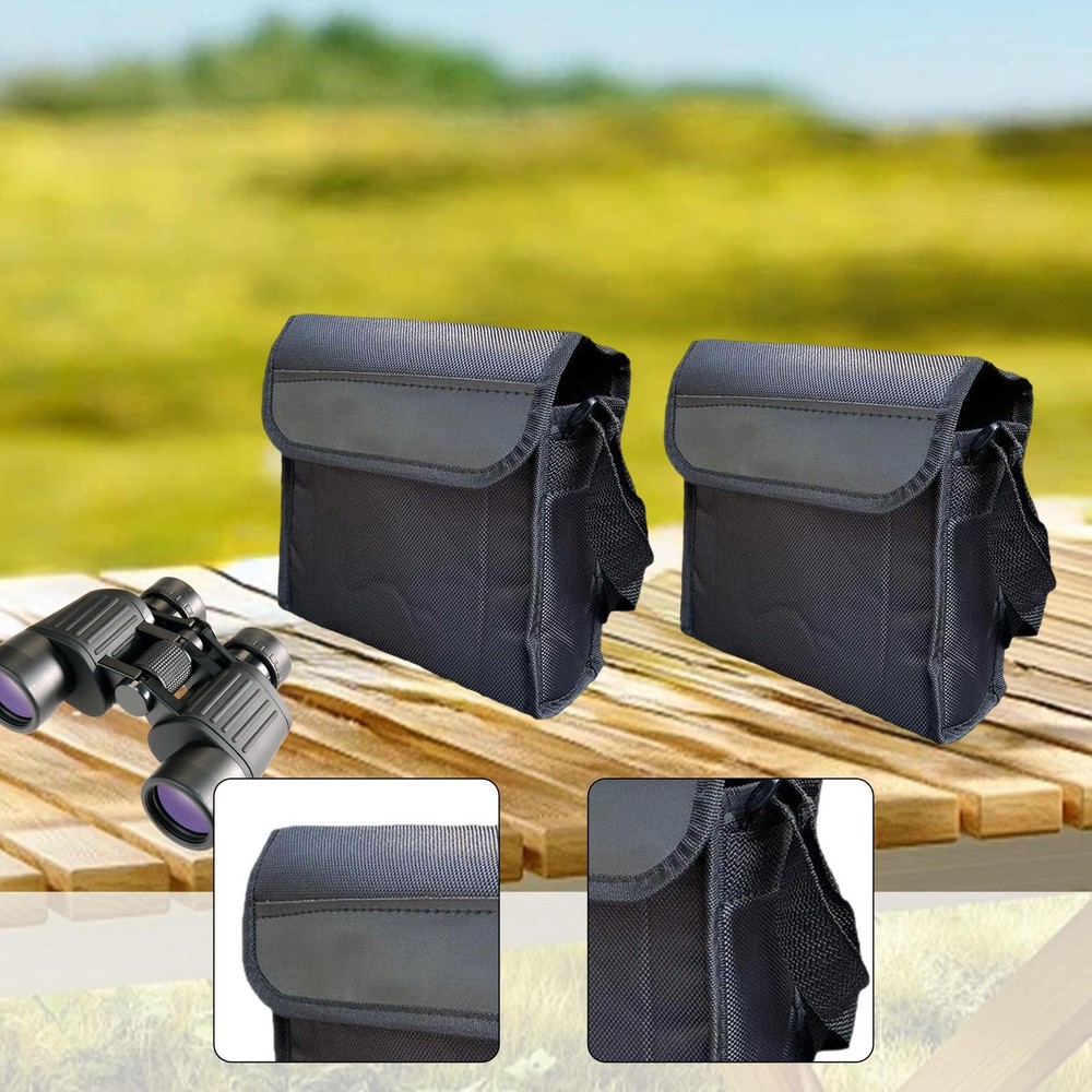 2 Pieces Binoculars Bag Storage Case Practical Multifunction Portable Organizer