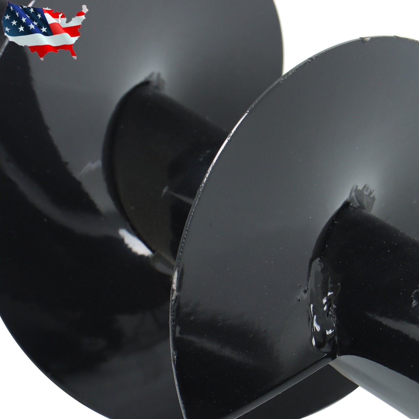 200mm Diameter 8in Auger Attachment for One Ton Mini Excavator