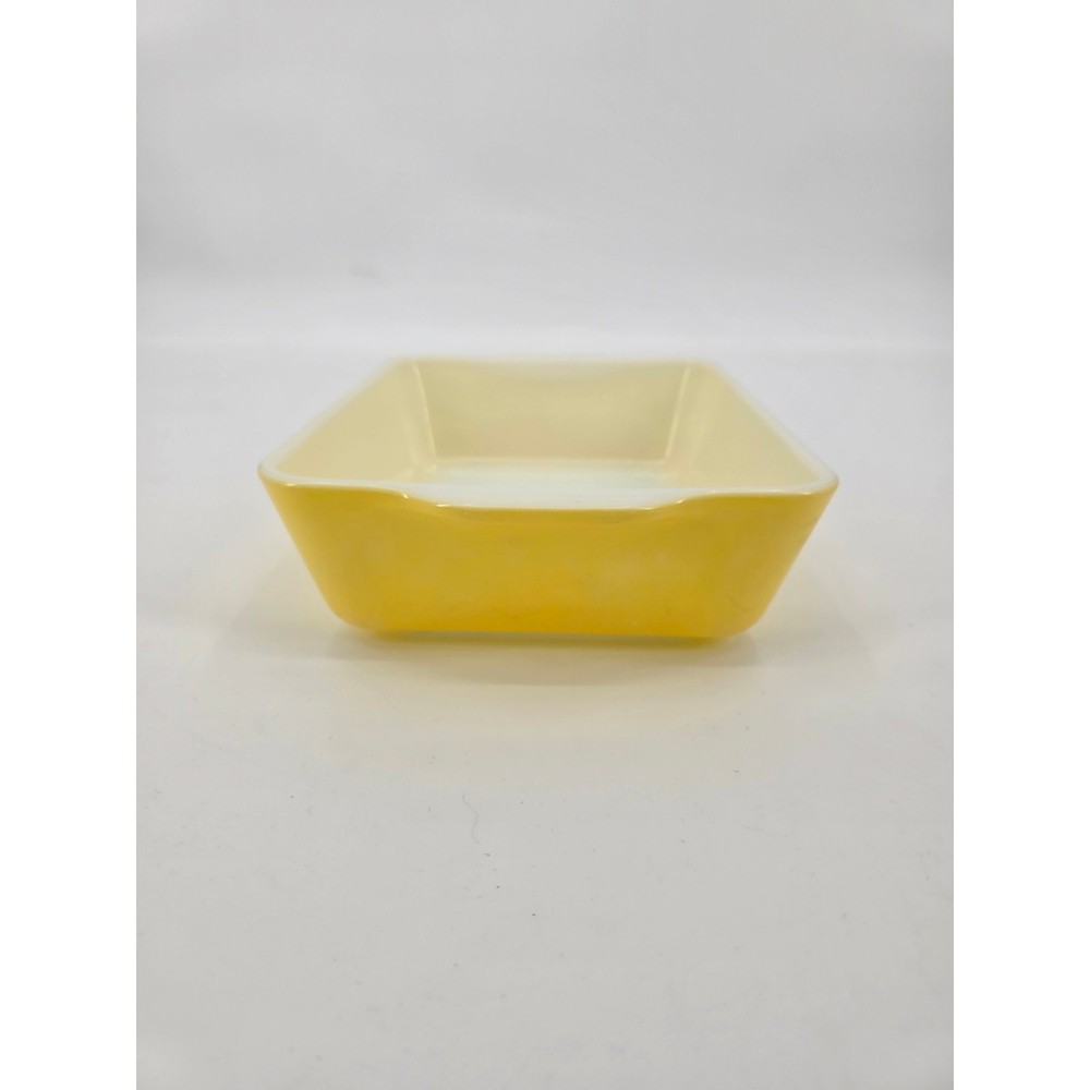Vintage Primary Yellow Pyrex Dish