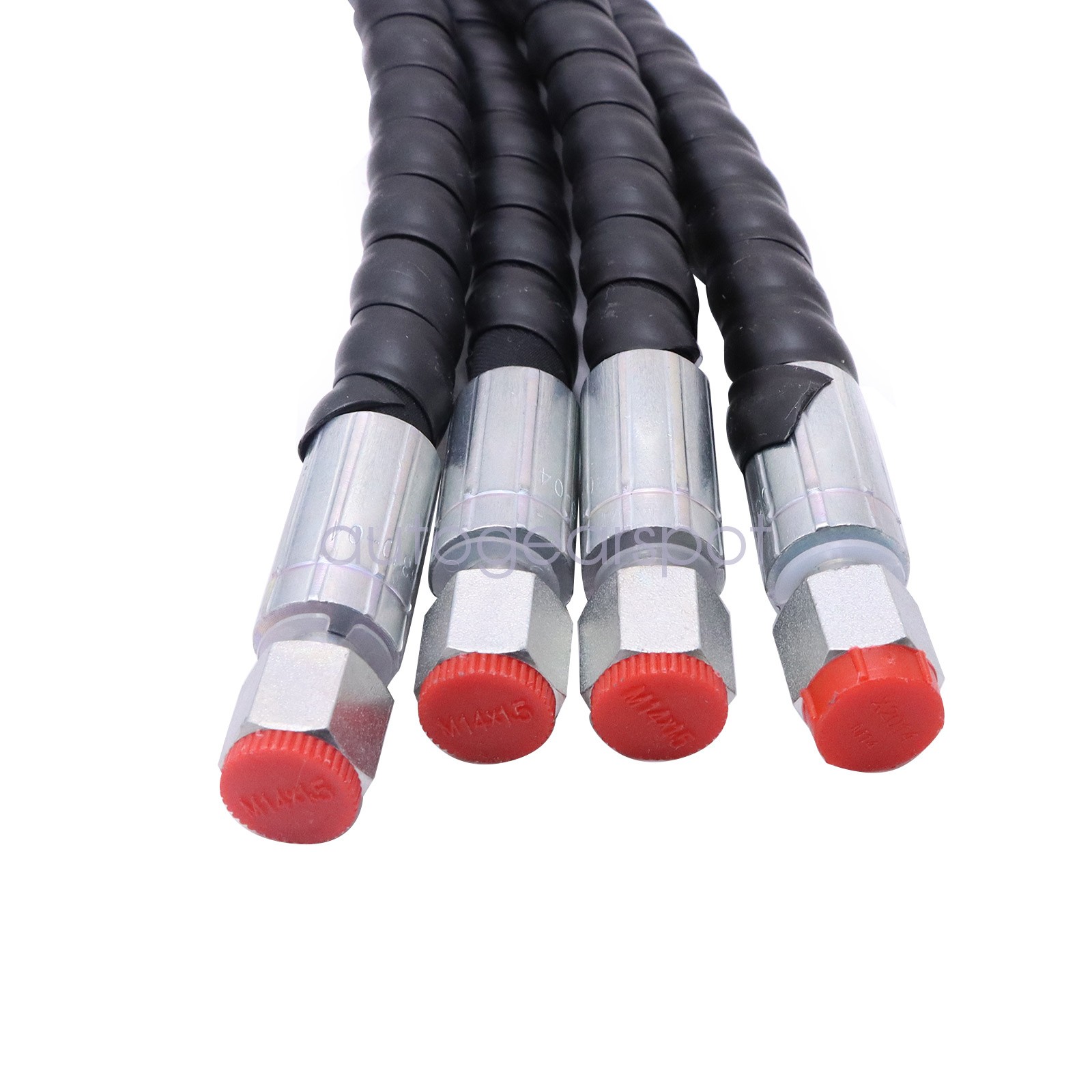 2 Three Way Diverter Valves For 1-2 ton Chinese Mini Excavator w/ Quick Connects