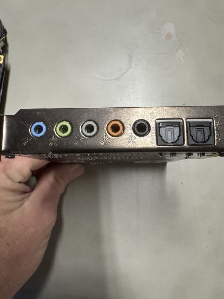 Creative SB0880 Blaster X-Fi Titanium Sound Card Untested