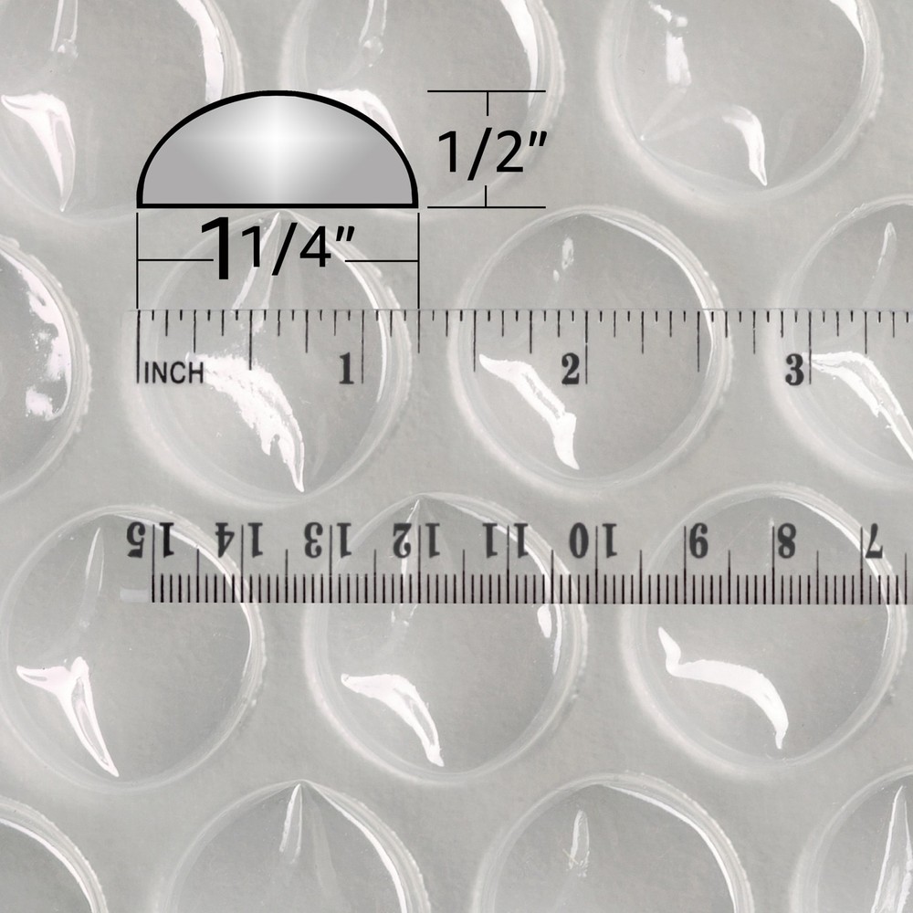 UBMOVE Bubble Roll Wrap - 48" Wide x 65' - Large Bubbles 1/2" Perforated 12"