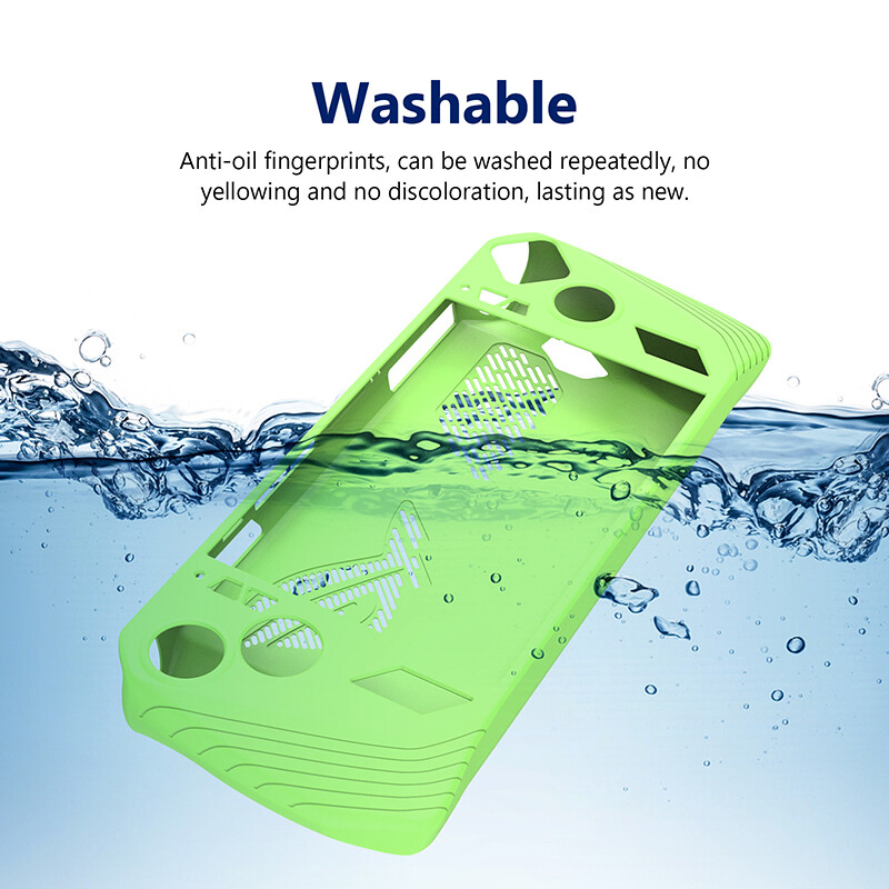For ASUS ROG Ally Game Console Silicone Protective Case Shell w/ Button Caps