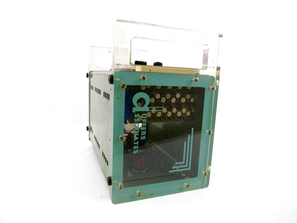 Vintage Current Analyzer Industrial Electrical Tool Chest Engineer scientific