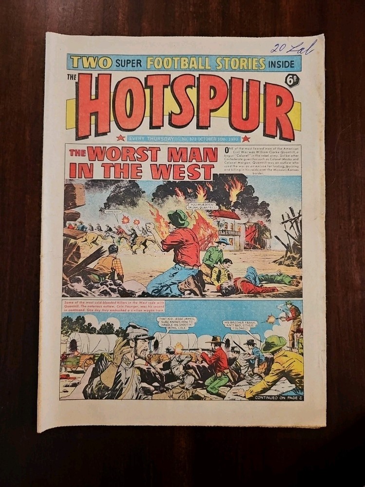 The Hotspur Comic - #573 - 10th October 1970
