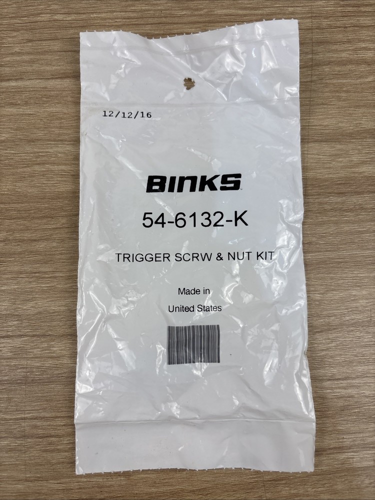 Binks 54-6132-K Trigger Screw & Nut kit