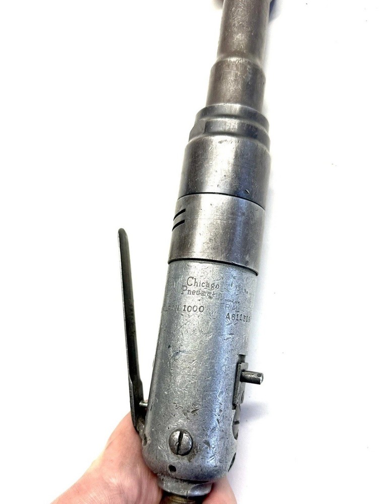 Vintage Chicago Pneumatic Reversible 3/8” Nut Runner Aircraft Tool