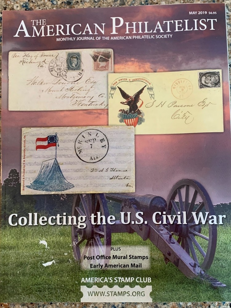 American Philatelist Magazine  2019, May