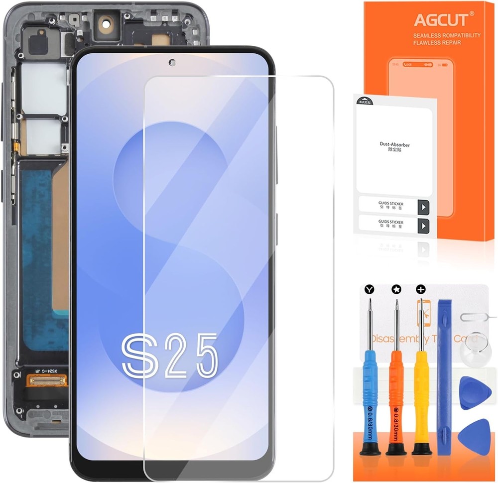 For Samsung Galaxy S25 Screen Replacement LCD Digitizer Touch Screen Assembly