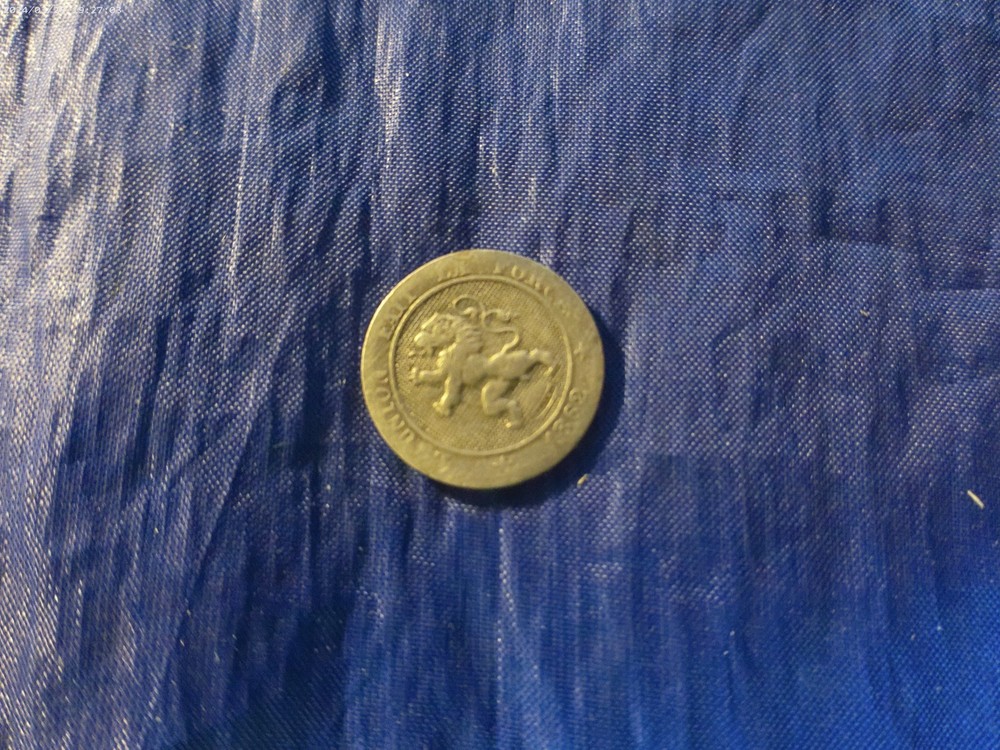 1862 Belges 5 Centimes Coin