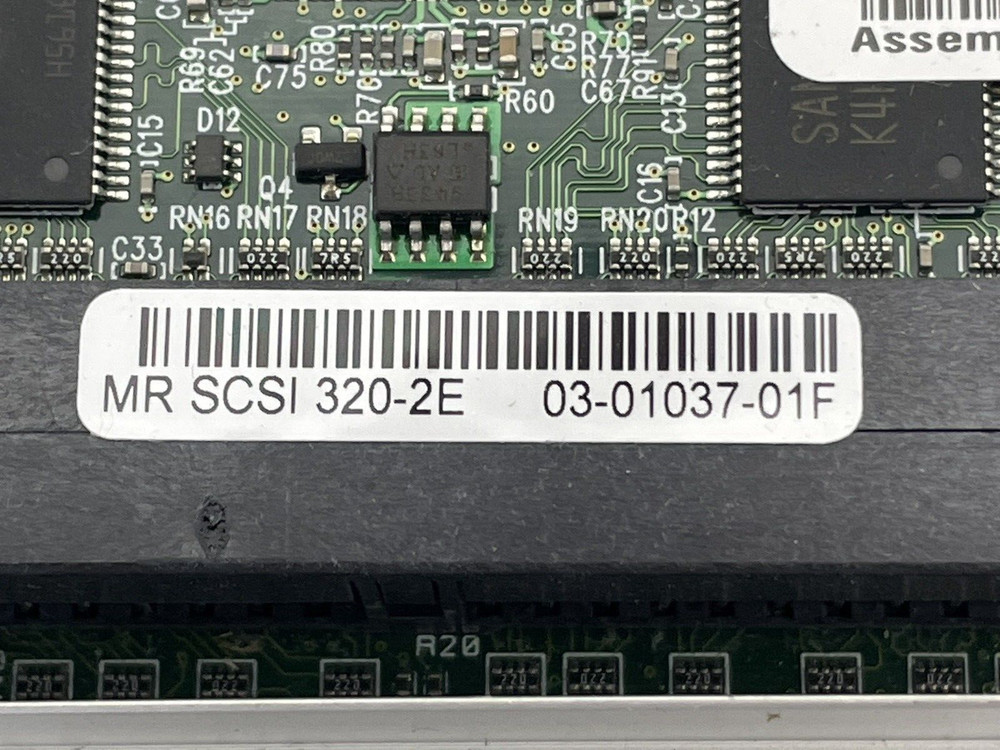 Dell TD977 MR 320-2E PERC 4E/DC SCSI PCI-E RAID Controller Card