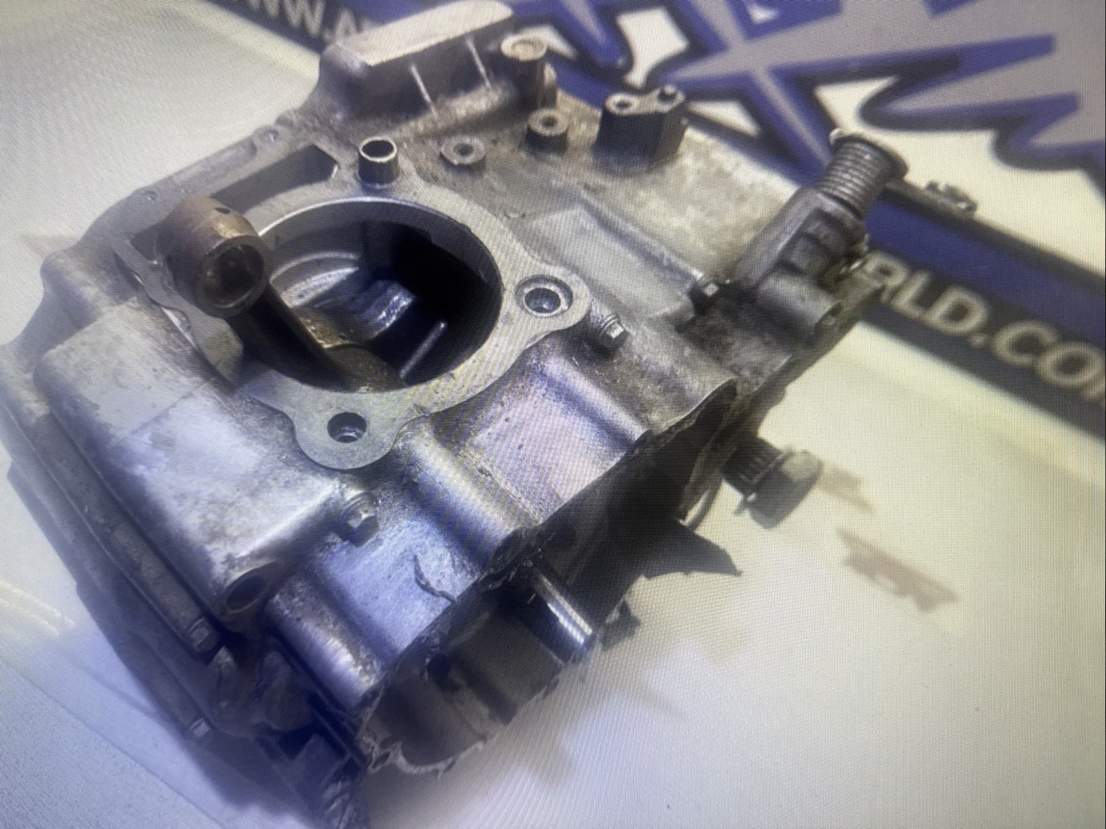 E1-2 Bottom Engine Motor Crankshaft 08 Yamaha Raptor 250 Atv YFM R Free Us Ship