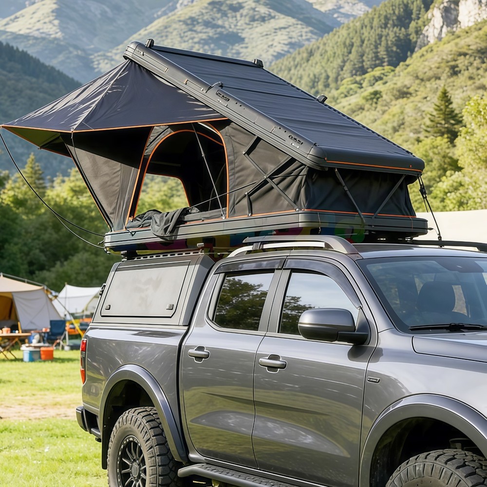 Quick Setup Lightweight Hard Shell Rooftop Tents Camping Tent