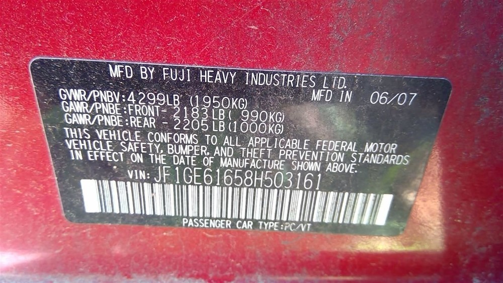 Chassis ECM Multifunction Integrated Unit Fits 08 IMPREZA 241802