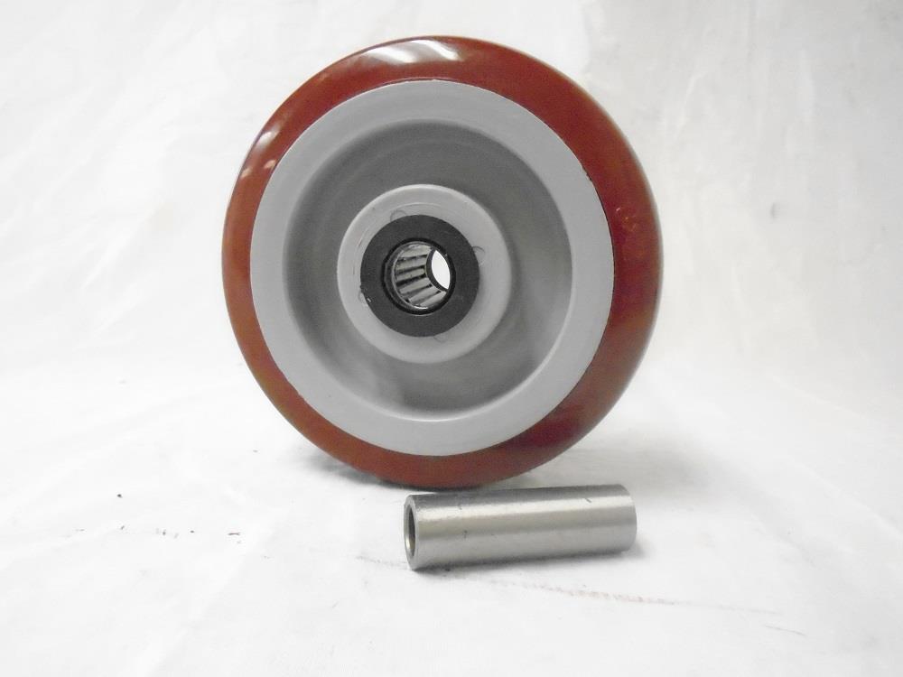 6" x 2" Rigid Caster Polyurethane Wheel 720 lbs Tool Box