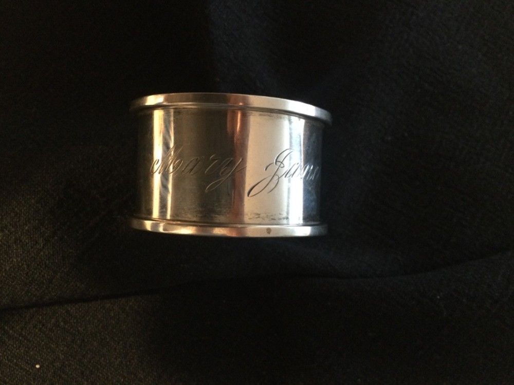 Sterling Silver 8813 Napkin Ring Holder