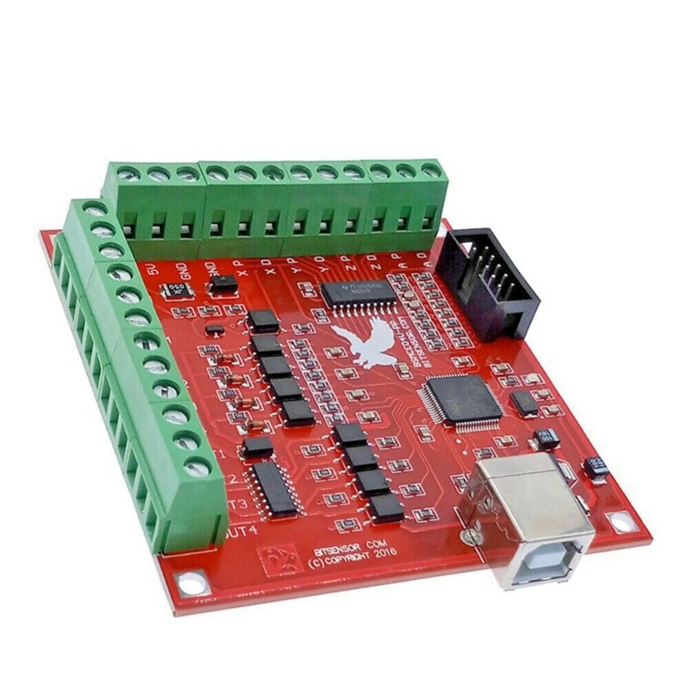 For BREAKOUT Board 4 Interface Driver Motion-Controller CNC USB 100Khz Set