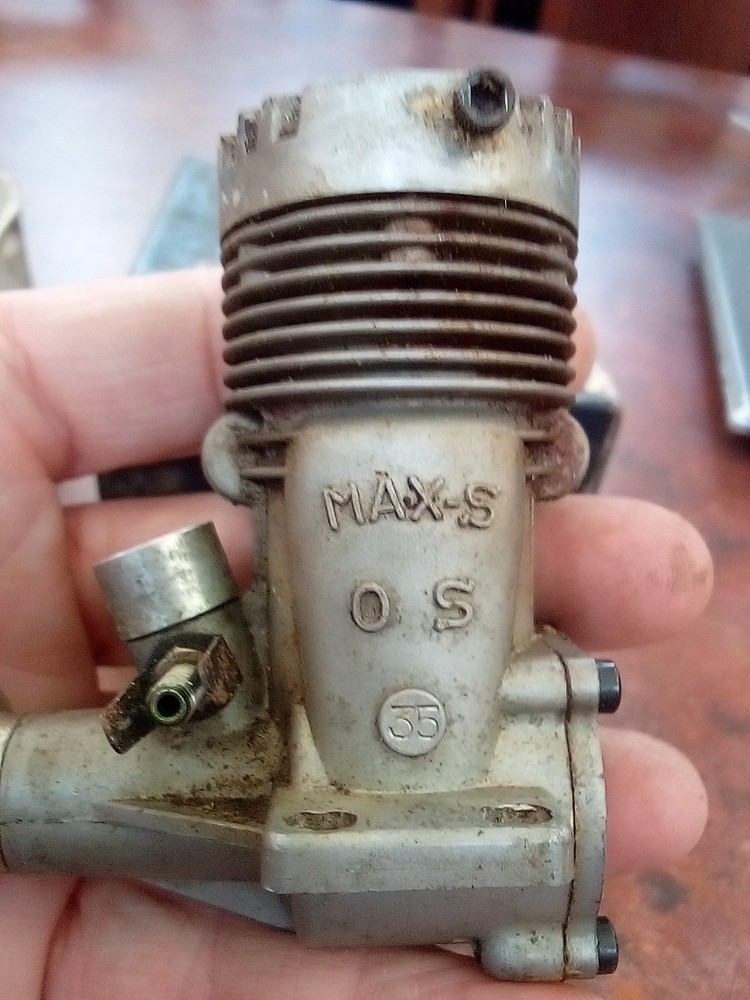 O.S. MAX-S35 STUNT R/C Model Airplane Engine