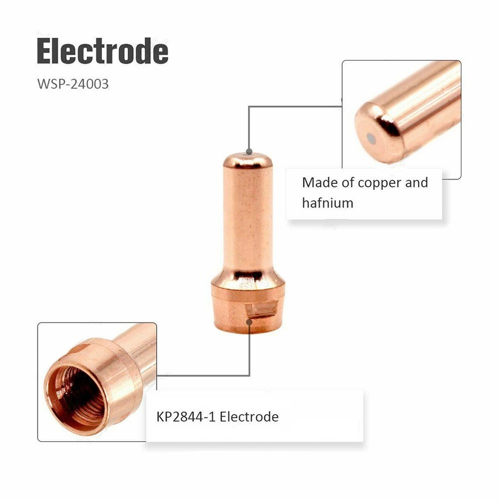 Plasma Cutting Tips and Electrodes KP28441 Compatible with For Tomahawk