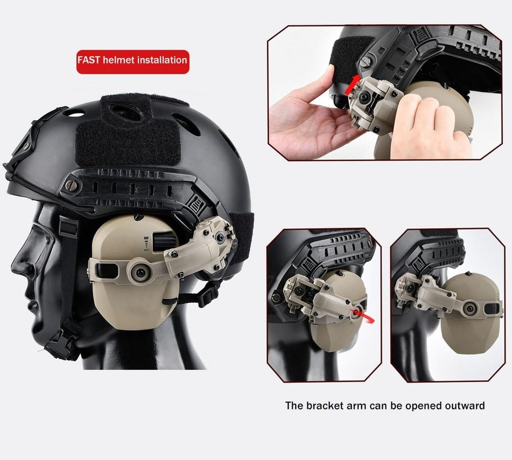 ARC Rail Adapter for Tactical Helmets, Fast Helmets Accessories Compatible wi...
