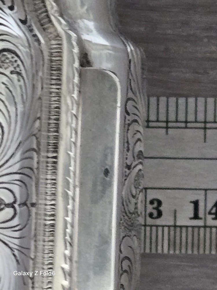 Fine Italian 800 Silver Box