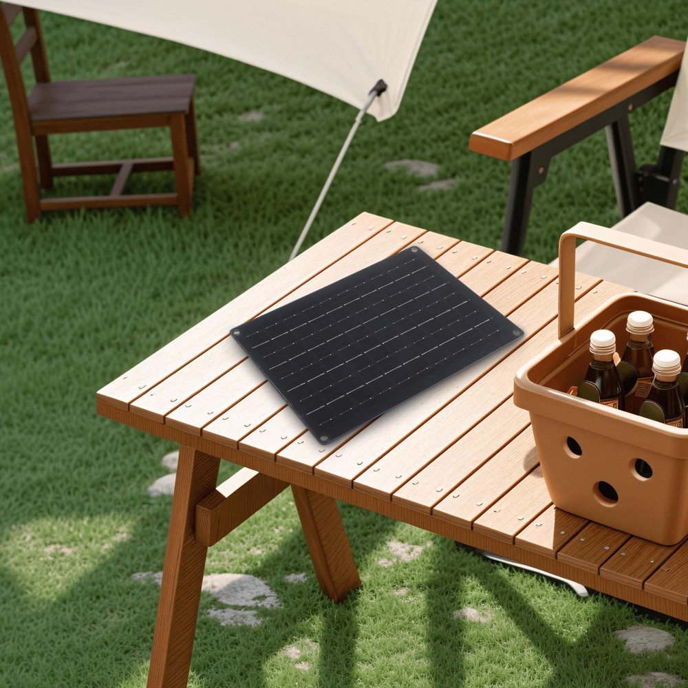 18V Solar Panel Lightweight Solar Panel Compact Design For Easy Carrying