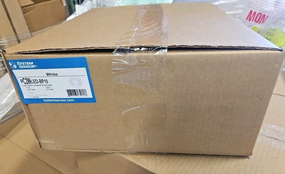 System Sensor Horn Strobe LED PC2WLED-BP10.Ceiling Mount. 5 Available "NEW"