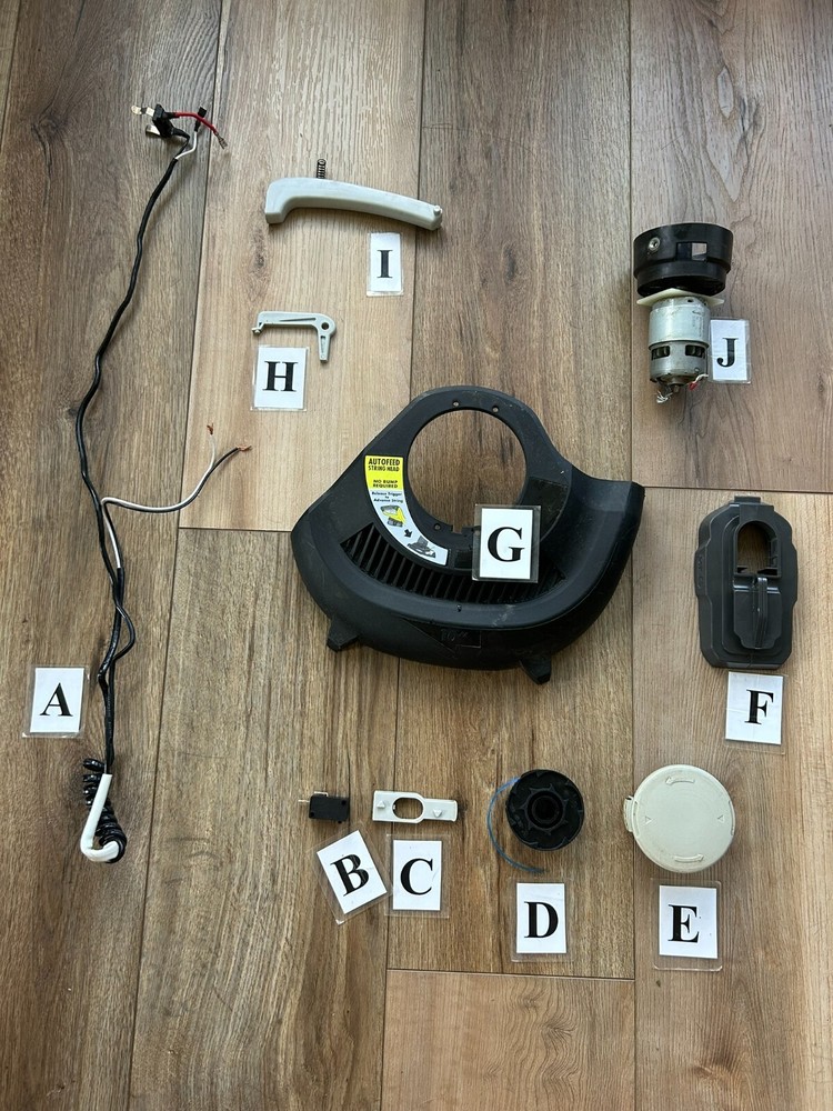 Replacement Parts for Ryobi 18v String Trimmer P2003 (R)