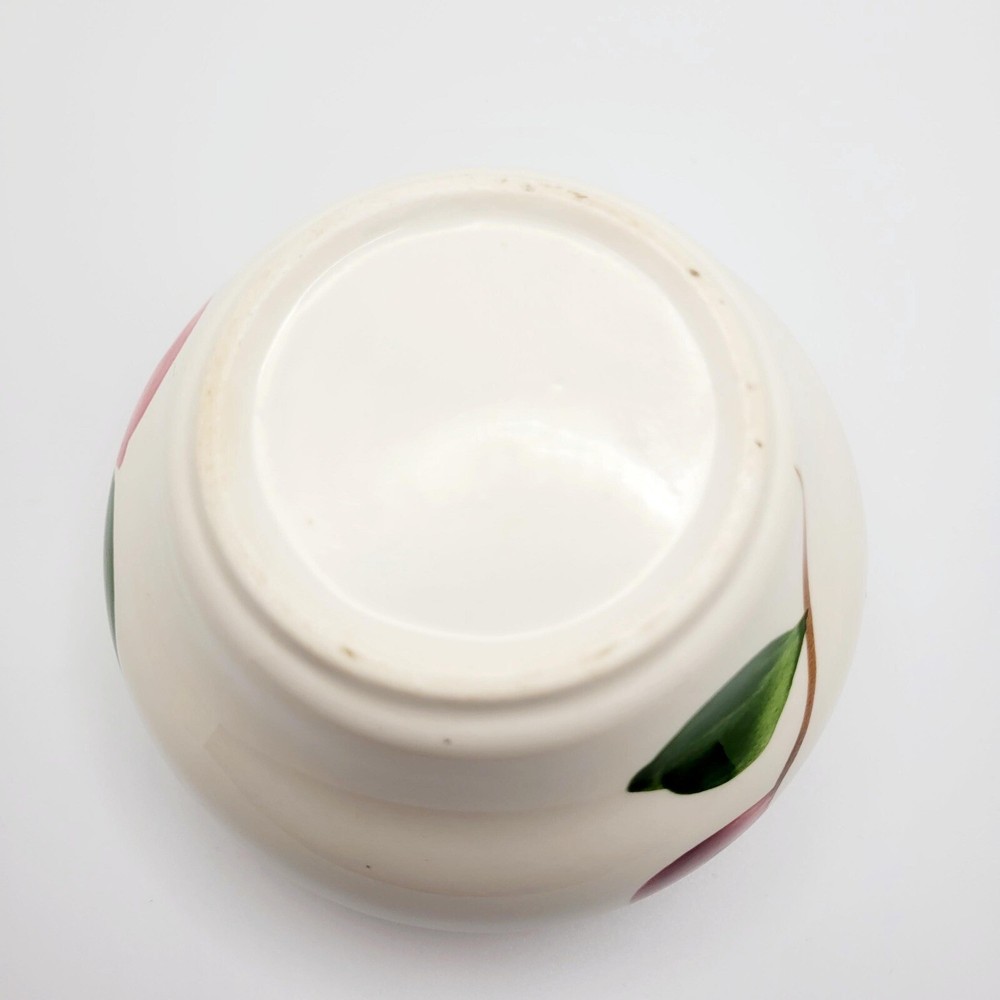 Vintage Handpainted Sugar Bowl Planter Floral