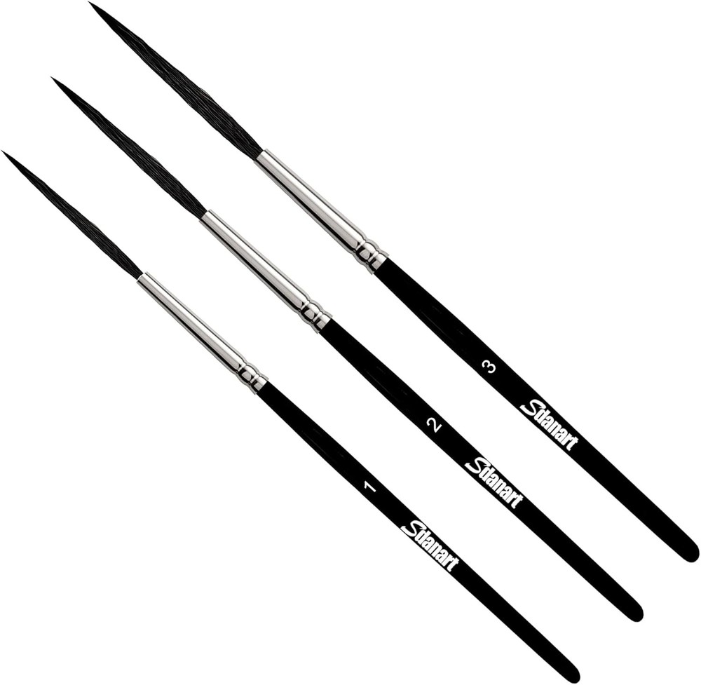 Scroll Pinstriping Brush, High Performance Script Pinstripe