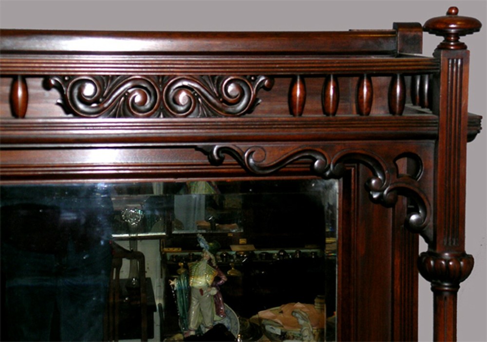 ANTIQUE AMERICAN GOTHIC REVIVAL SERVER