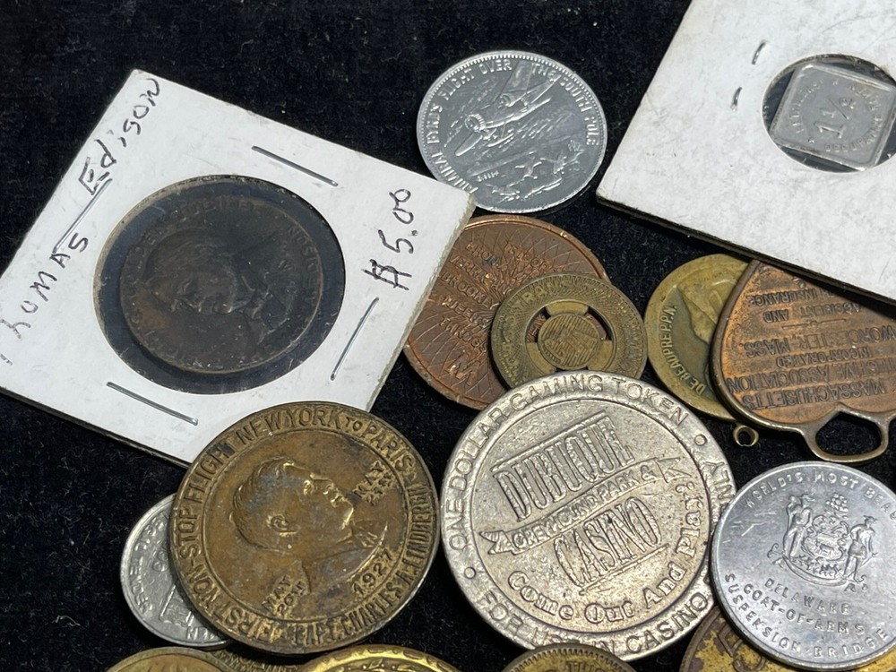 Assorted World Foreign Token Medal Lot