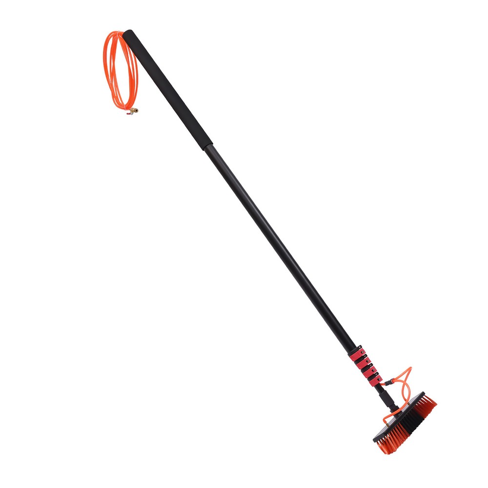 Solar Panel Cleaning Brush & Pole Kit Window Cleaner Solar Panel Cleaning System