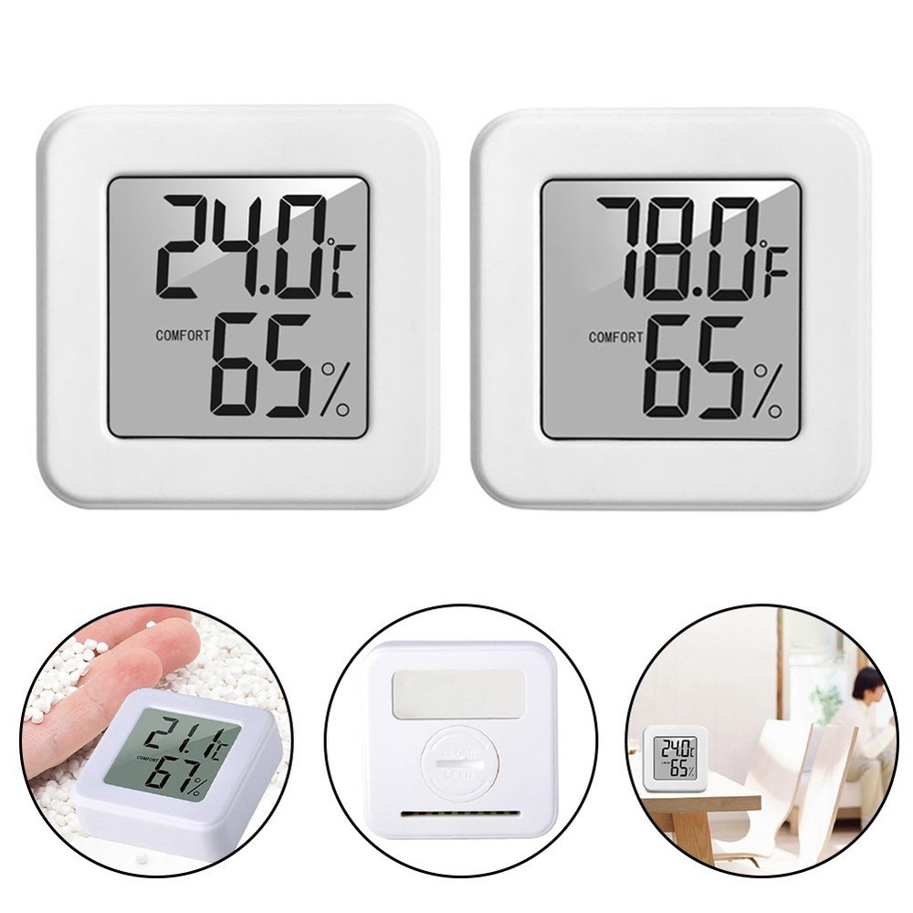 User Friendly Digital Thermometer Hygrometer with Large Readable Numbers