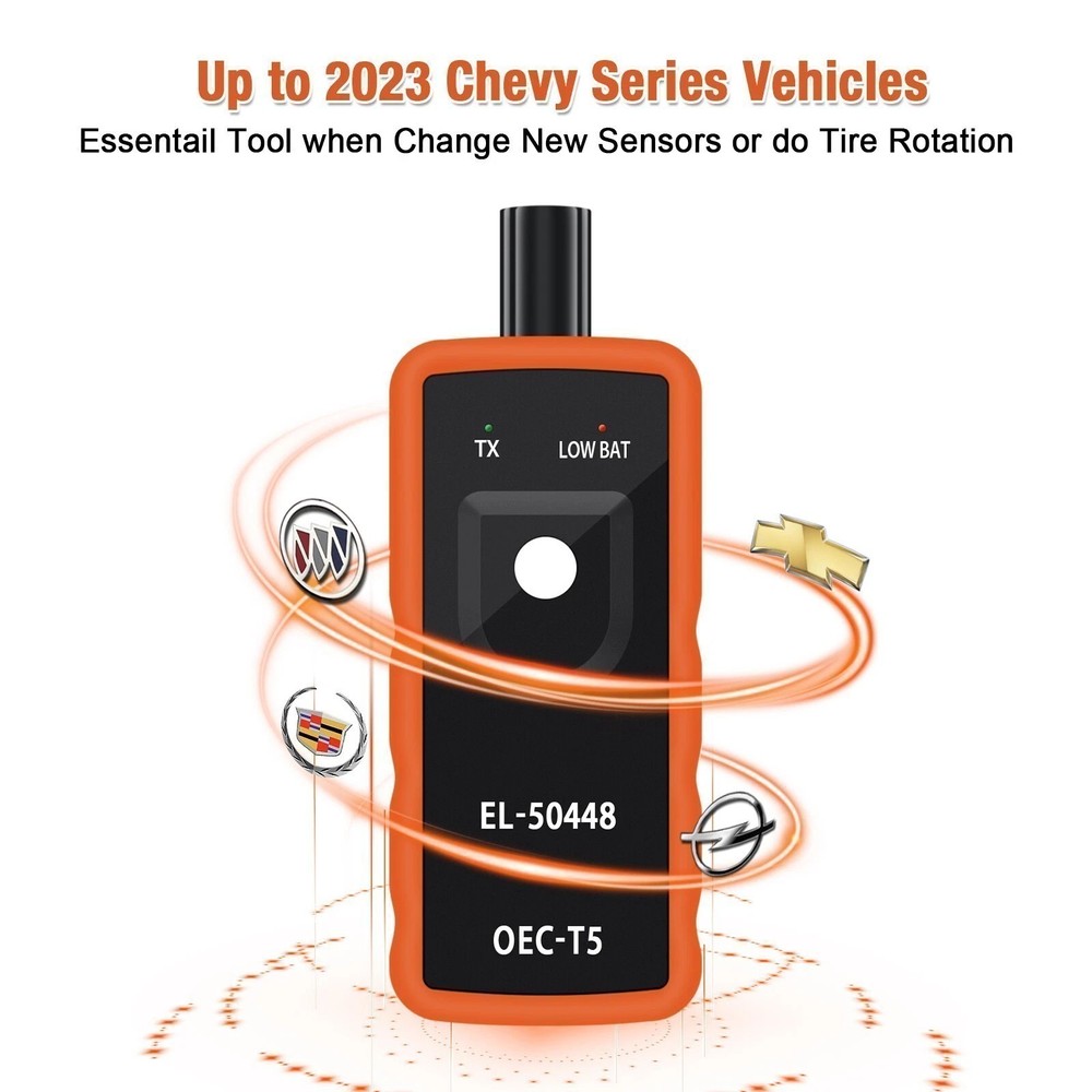 TPMS Tire Pressure Sensor Relearn Reset Programmer for Chevy Silverado Corvette