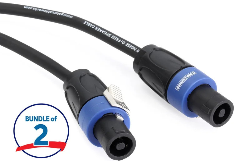 Gator Cableworks Composer Series Speaker Cable - 50 foot (2-pack)
