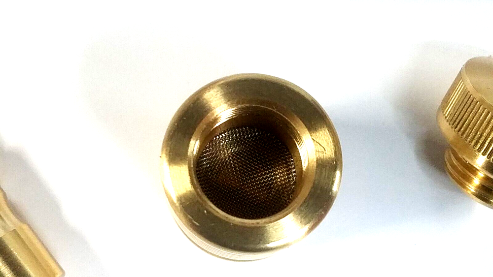 LARGE Smoking Pipe **Solid Brass Bowl** Solid Brass Cap & Stem MADE IN USA !!!