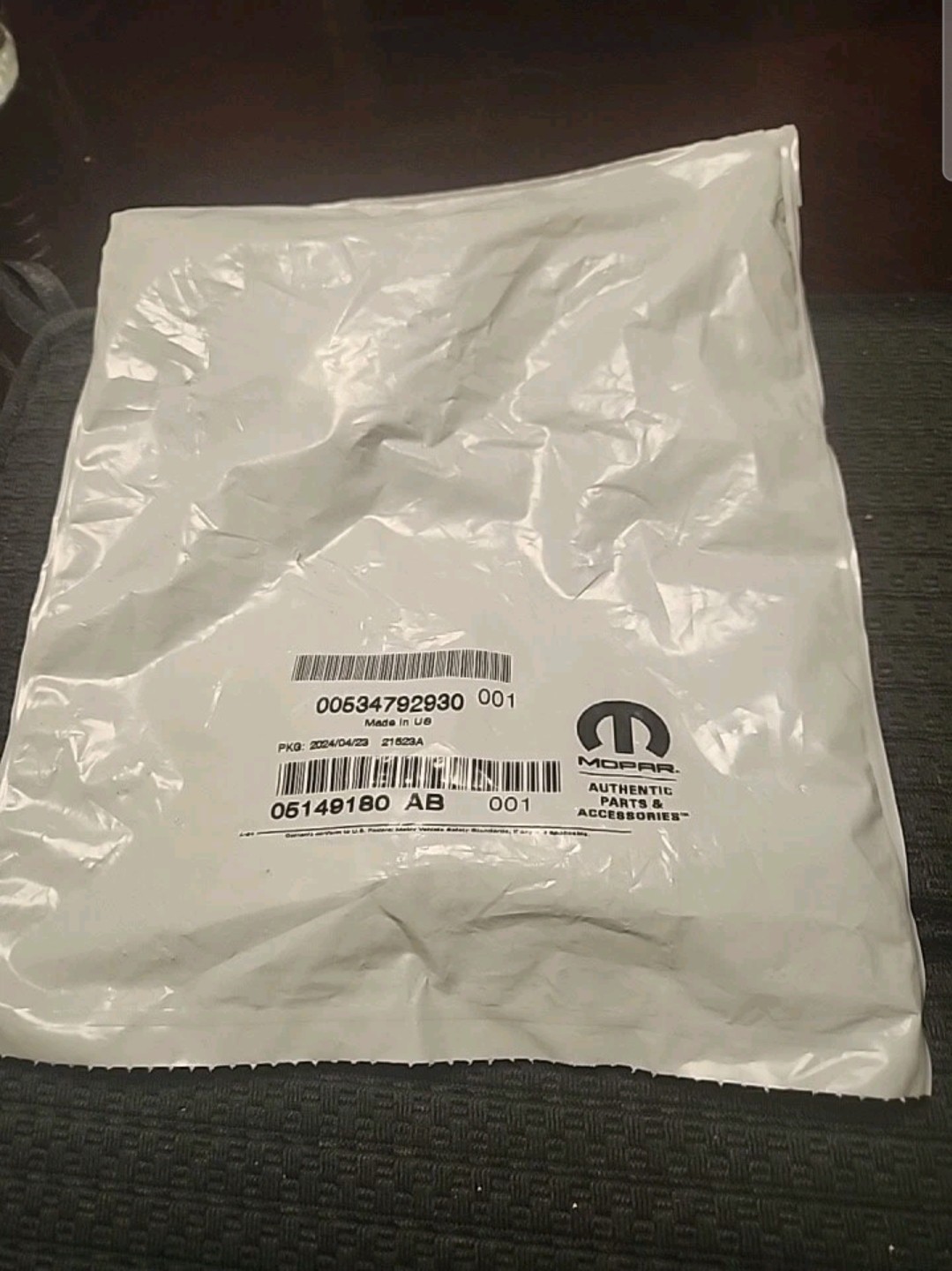 2011 - 2025 Mopar  AUNTHENTIC Oxygen Sensor 5149180AB Oem Chrysler Jeep Dodge