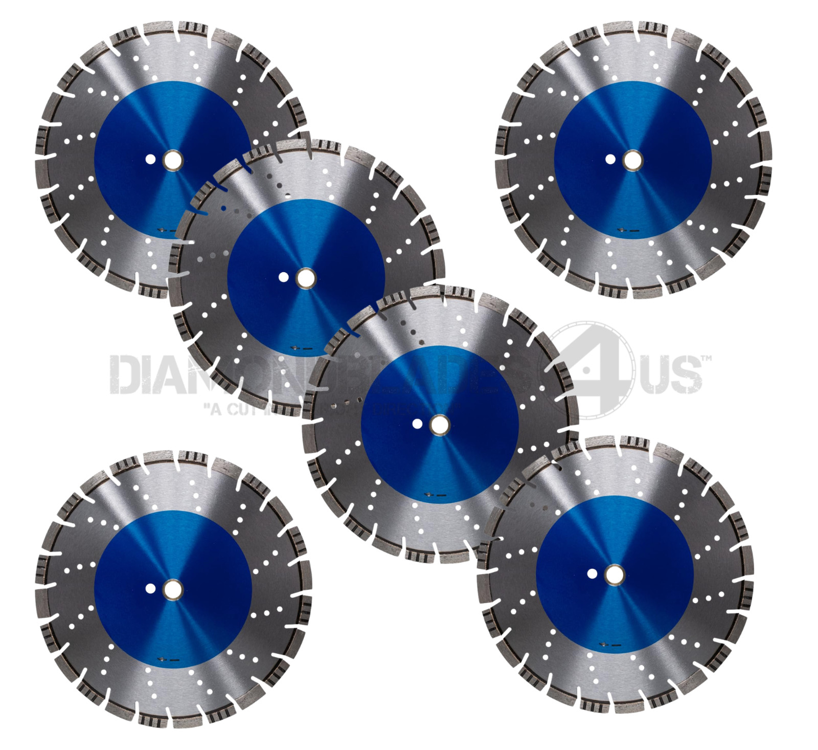 14" Diamond saw blades "Cuts All" Great for almost all materials 6 Pack