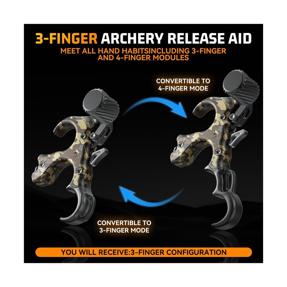 Bow Release for Compound Bow, Archery Release Trigger with Wrist Straps and A...