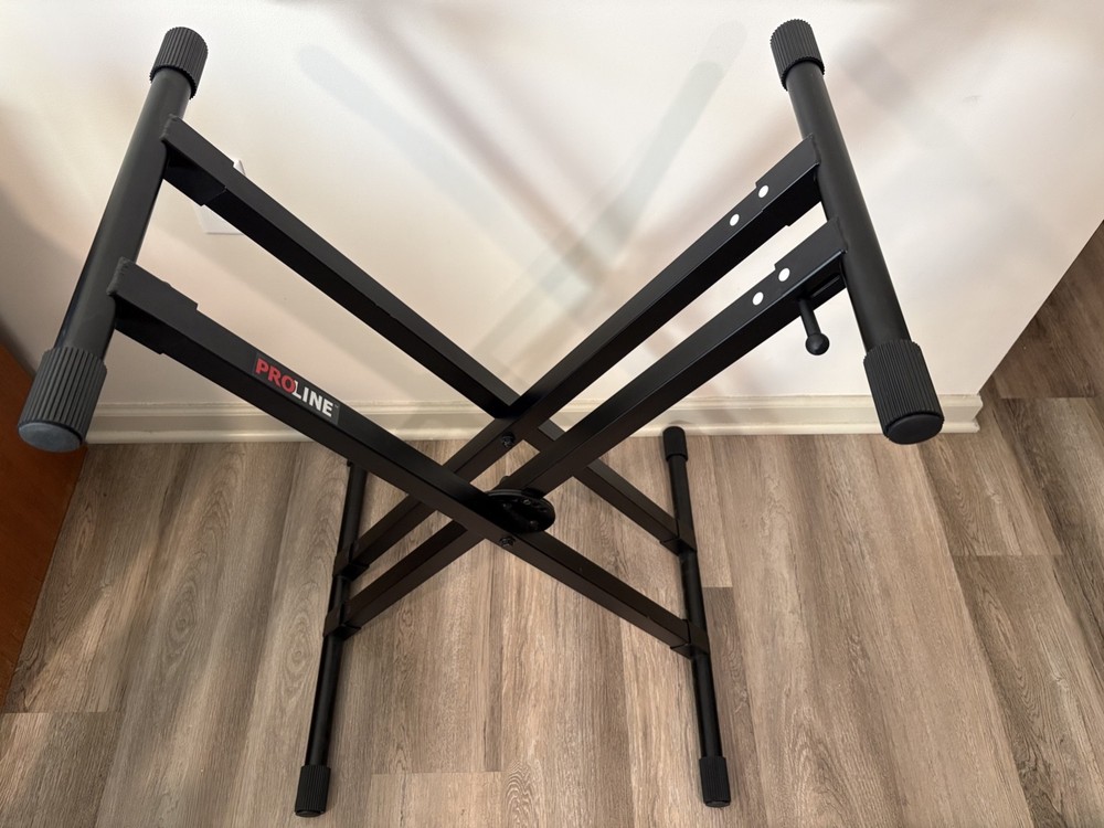 Proline PL4KD Doublebraced Keyboard X-Stand LN