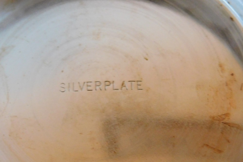 Footed Silver Plate Bowl Prize Trophy Pittsburgh Athletic Association (#CH219)