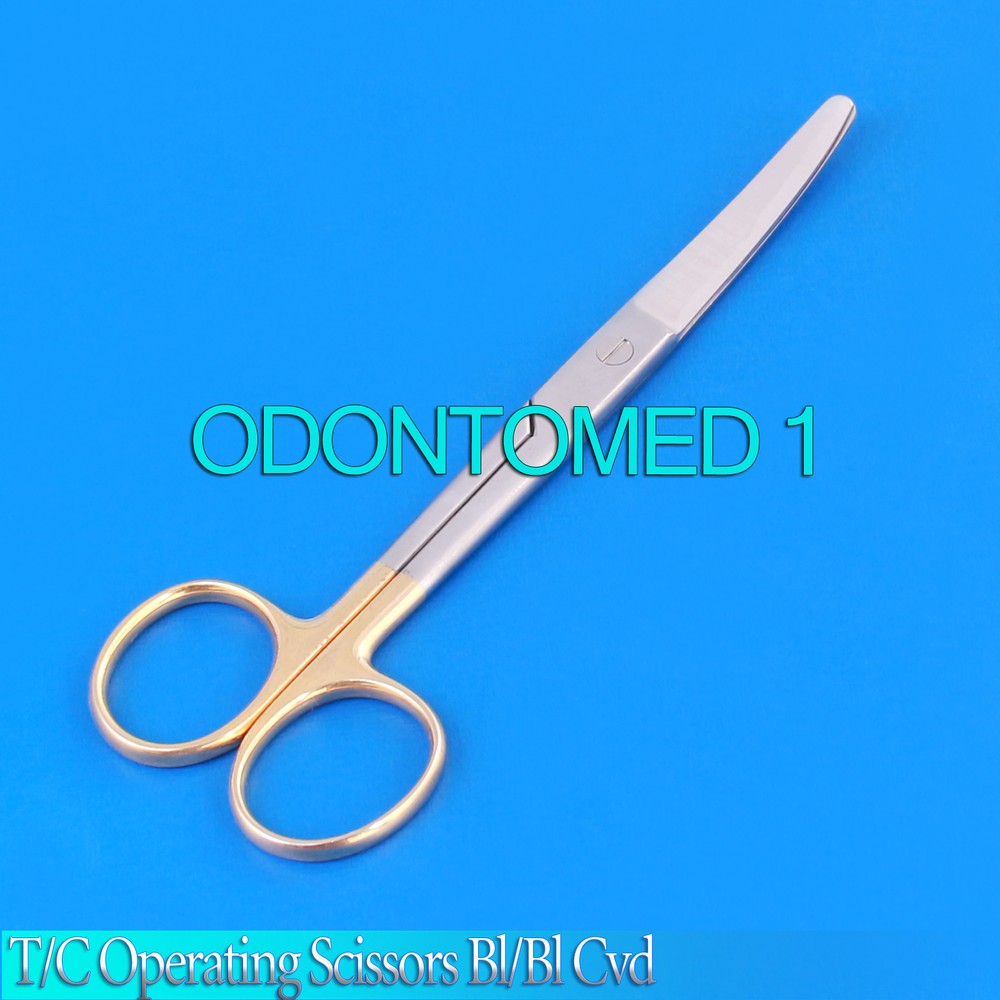 T/C Operating Scissors Blunt/Blunt 5.50" Curved