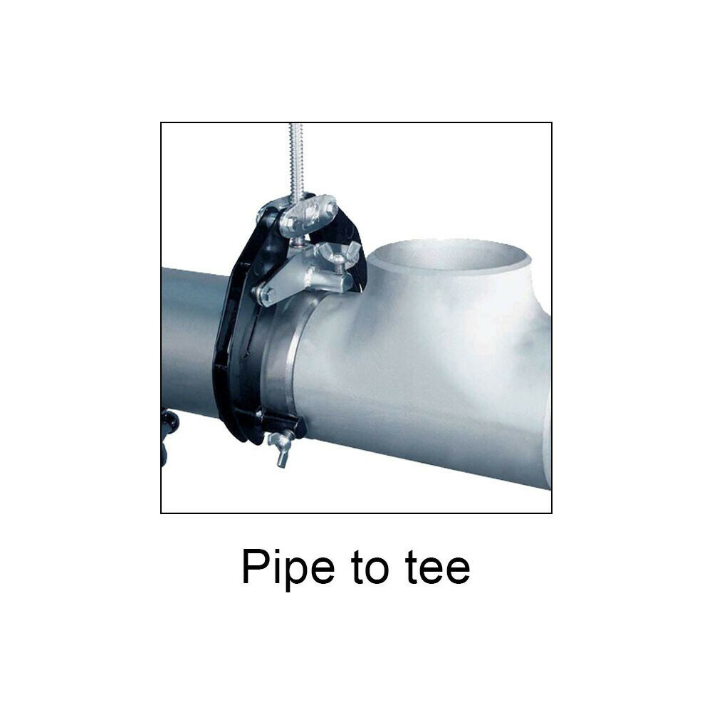 2" to 6" Pipe Alignment Clamp Tool Durable Thread Design Tee Fitting Elbow