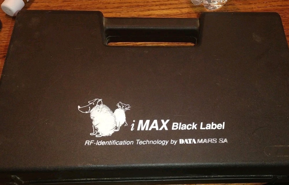 DataMars ResQ Pet Tracking System iMAX Black Label RF-Identification Chip Scan