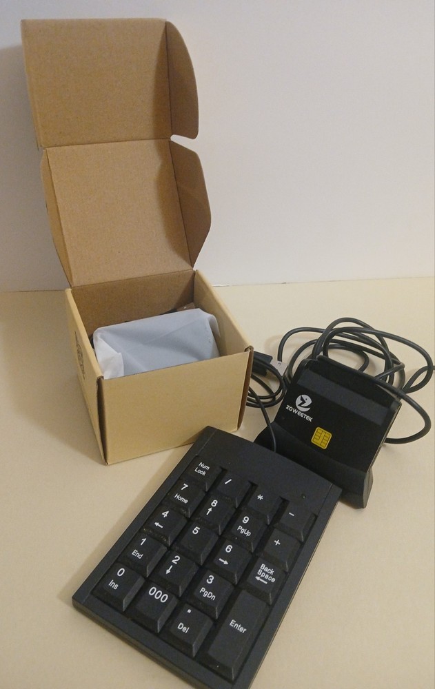 Smart Card Reader-USB C CAC/PIV Reader DOD Military Common Access