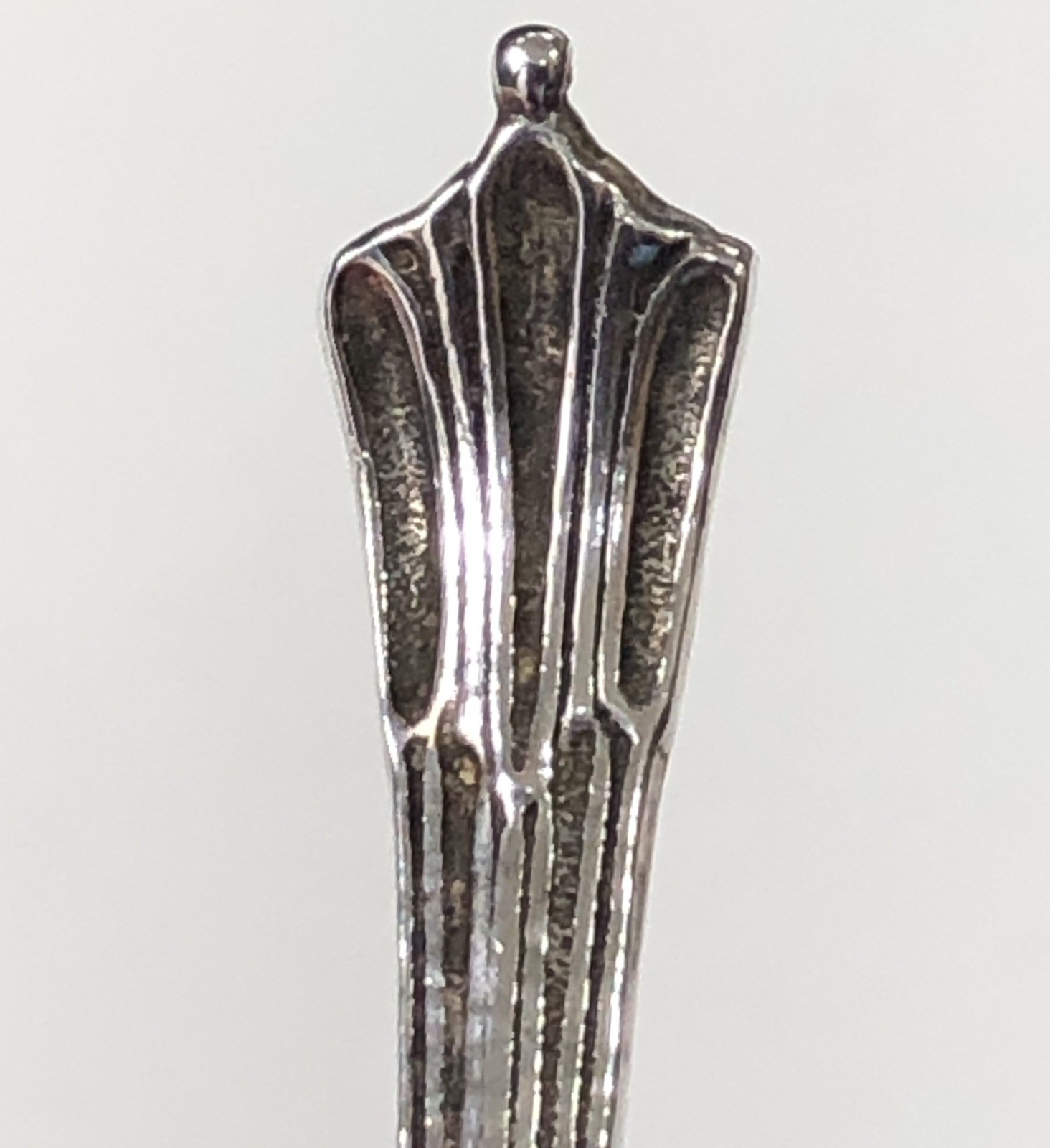 Sterling Silver Salt Spoon Birmingham England 1992 - Vintage