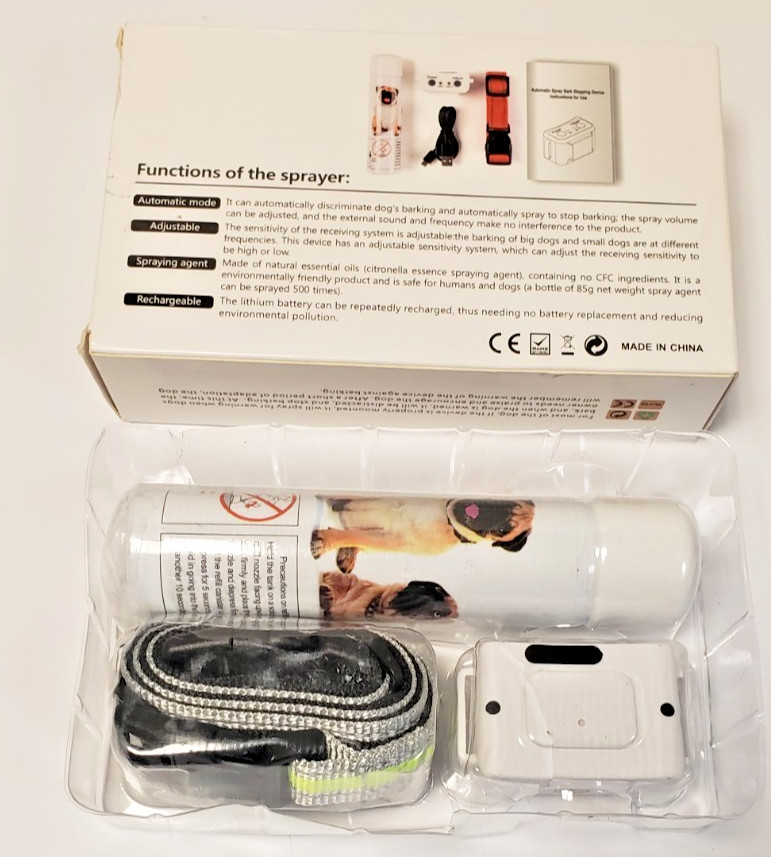 Automatic Spray Bark Stopping Device by Connete New in Box